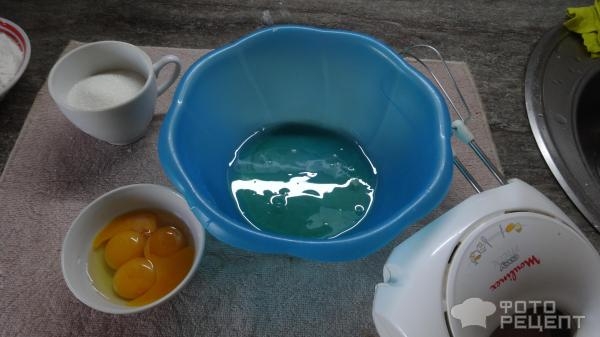 Рецепт: Насыпной творожный пирог с орехами - быстро , вкусно и много...