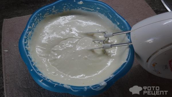 Рецепт: Насыпной творожный пирог с орехами - быстро , вкусно и много...