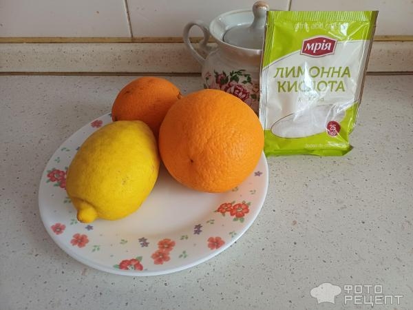 Рецепт: Нектар из цитрусовых - Готовлю с любовью.