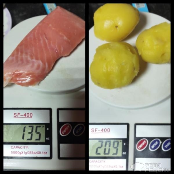 Рецепт: Нежный слоеный салат со слабосоленной форелью - С сыром Рецепт: Нежный слоеный салат со слабосоленной форелью - С сыром