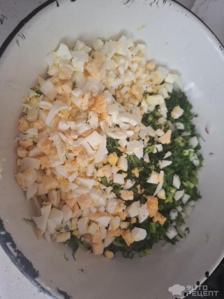 Рецепт: Окрошка с колбасой - Готовлю с любовью. Рецепт: Окрошка с колбасой - Готовлю с любовью.