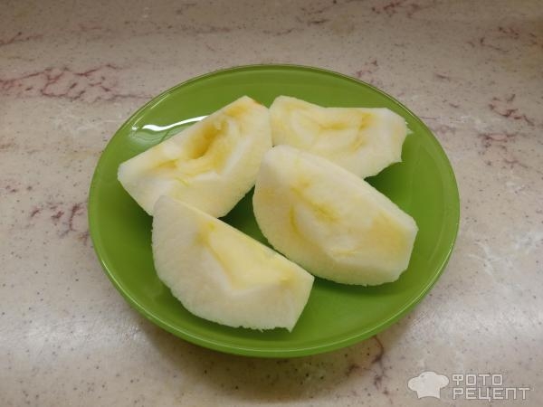 Рецепт: Оладьи яблочно-тыквенные - Без сахара. Рецепт: Оладьи яблочно-тыквенные - Без сахара.