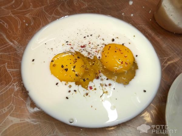 Рецепт: Омлет с кабачком и томатами - и сыром Рецепт: Омлет с кабачком и томатами - и сыром