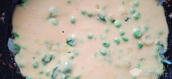 Рецепт: Омлет веганский или фритатта с овощами - Из гороховой муки, постное блюдо Рецепт: Омлет веганский или фритатта с овощами - Из гороховой муки, постное блюдо