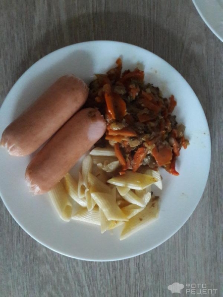 Рецепт: Овощи тушеные, сытные - по домашнему с баклажаном и цукини! Рецепт: Овощи тушеные, сытные - по домашнему с баклажаном и цукини!