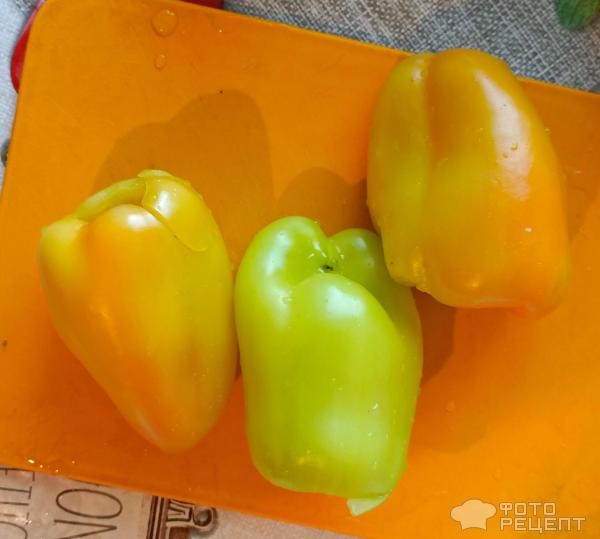 Рецепт: Овощное рагу из кабачка - с болгарским перцем