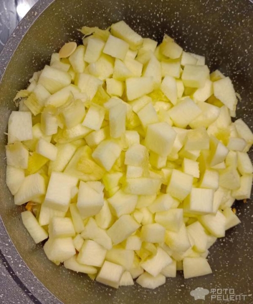 Рецепт: Овощное рагу из кабачка - с болгарским перцем