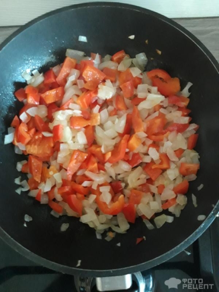 Рецепт: Овощное рагу с баклажанами, сладким перцем и помидорами - Вкусно и питательно!