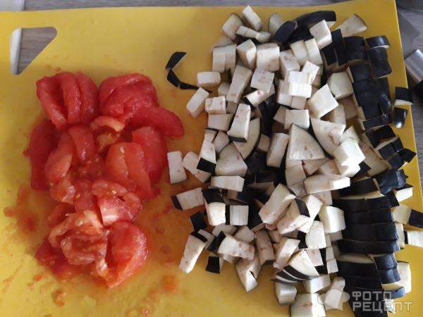 Рецепт: Овощное рагу с баклажанами, сладким перцем и помидорами - Вкусно и питательно!