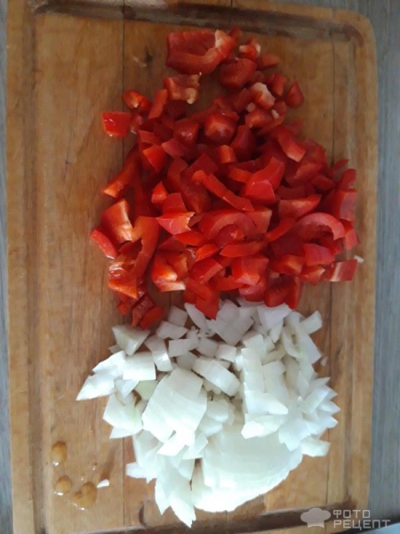 Рецепт: Овощное рагу с баклажанами, сладким перцем и помидорами - Вкусно и питательно!