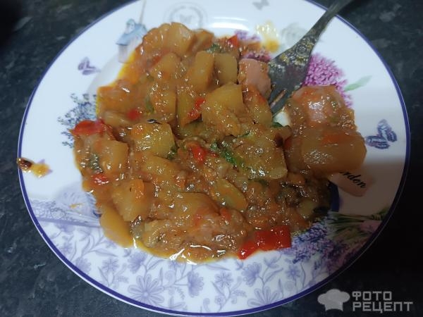 Рецепт: Овощное рагу - Сочный, яркий, вкусный Рецепт: Овощное рагу - Сочный, яркий, вкусный