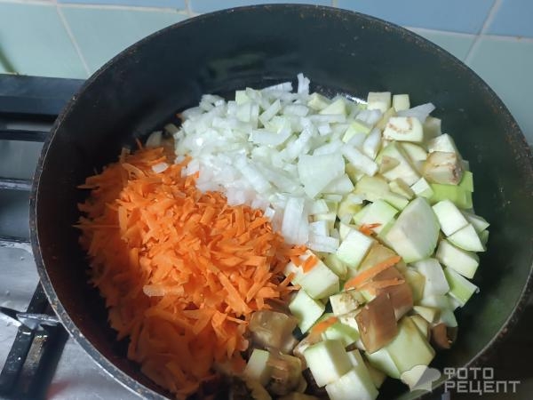 Рецепт: Овощное рагу - Сочный, яркий, вкусный Рецепт: Овощное рагу - Сочный, яркий, вкусный