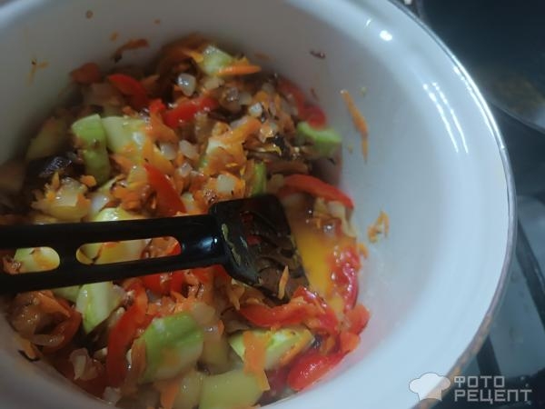 Рецепт: Овощное рагу - Сочный, яркий, вкусный Рецепт: Овощное рагу - Сочный, яркий, вкусный