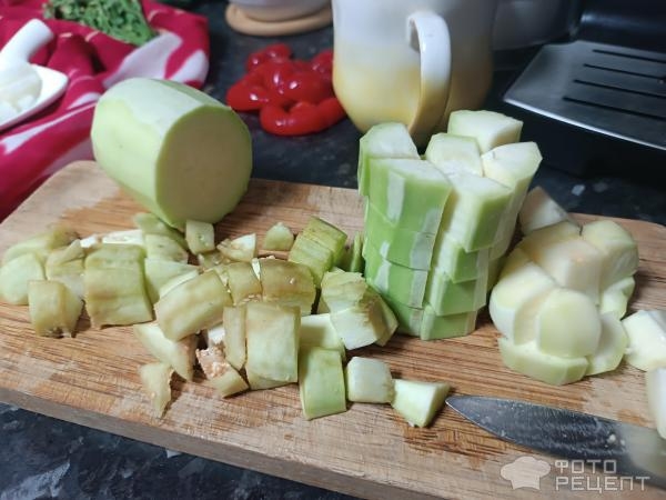 Рецепт: Овощное рагу - Сочный, яркий, вкусный Рецепт: Овощное рагу - Сочный, яркий, вкусный