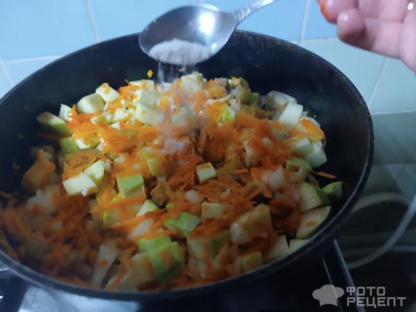 Рецепт: Овощное рагу - Сочный, яркий, вкусный Рецепт: Овощное рагу - Сочный, яркий, вкусный