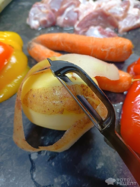 Рецепт: Овощной соус со свиными ребрышками - Очень вкусно и по-домашнему Рецепт: Овощной соус со свиными ребрышками - Очень вкусно и по-домашнему