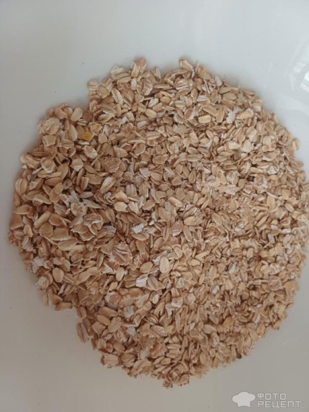 Рецепт: Овсяные оладьи с сыром - Измененный рецепт из Ютуба.