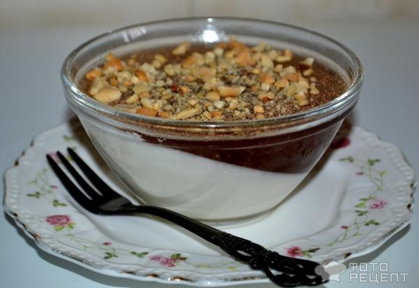 Рецепт: Панна-котта - С крыжовенным желе, корицей и орехами Рецепт: Панна-котта - С крыжовенным желе, корицей и орехами