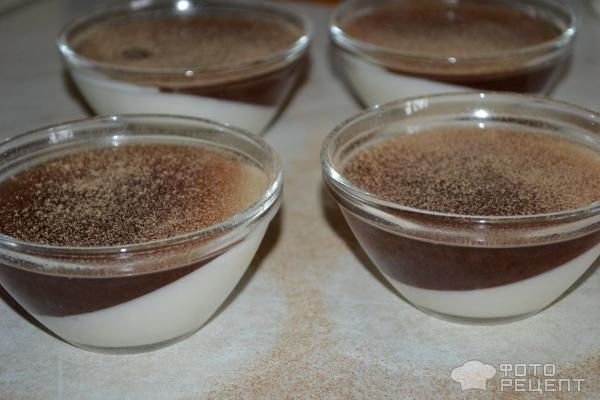 Рецепт: Панна-котта - С крыжовенным желе, корицей и орехами Рецепт: Панна-котта - С крыжовенным желе, корицей и орехами