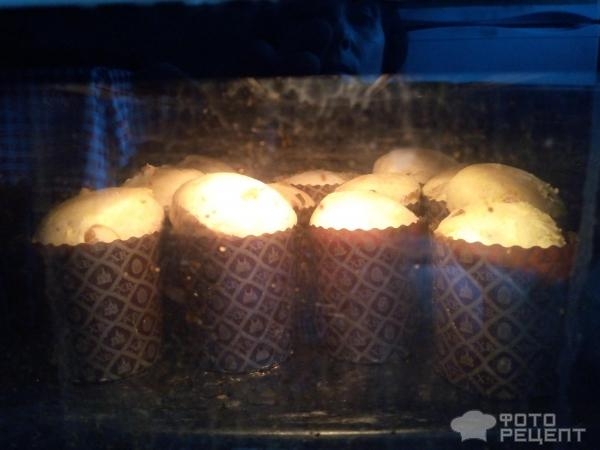 Рецепт: Пасхальный кулич - В духовке