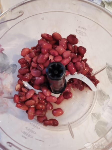 Рецепт: Паштет из фасоли - Вкусный, сытный, бюджетный паштет за пять минут