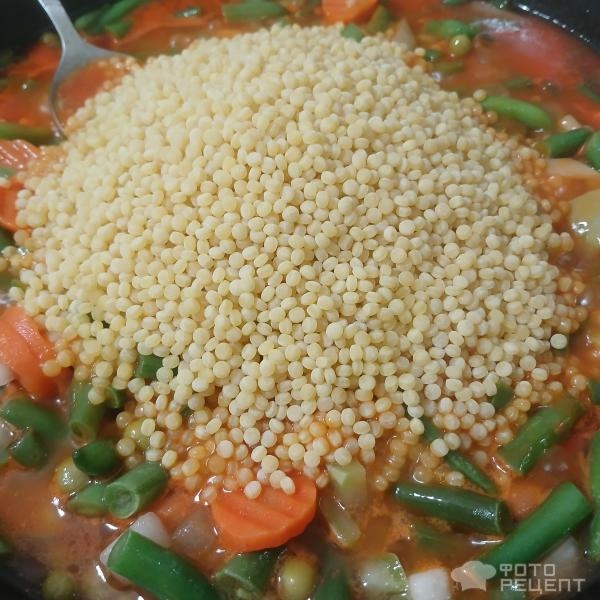 Рецепт: Паста птитим с овощами в сковороде - Если надоели обычные макароны:) Готовим макароны по-новому. Пробуем новинку - модную пасту птитим. Рецепт: Паста птитим с овощами в сковороде - Если надоели обычные макароны:) Готовим макароны по-новому. Пробуем новинку - модную пасту птитим.