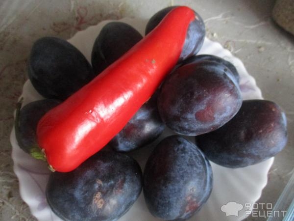 Рецепт: Печень под сливами - оригинальный сытный обед Рецепт: Печень под сливами - оригинальный сытный обед