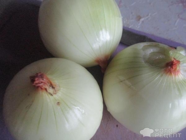 Рецепт: Печень под сливами - оригинальный сытный обед Рецепт: Печень под сливами - оригинальный сытный обед