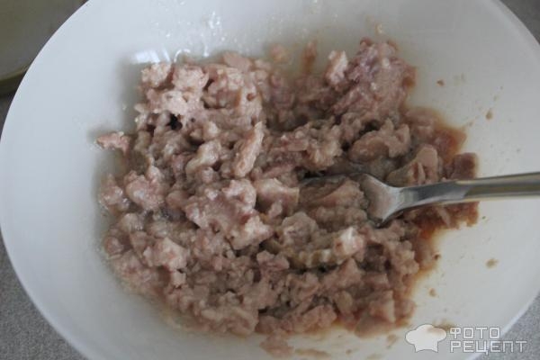 Рецепт: Печень трески "под шубой" - Старая гавань