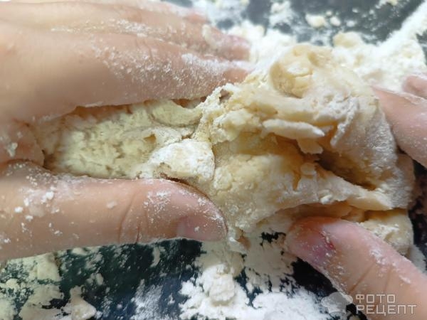 Рецепт: Печенье из песочного теста - по-домашнему Рецепт: Печенье из песочного теста - по-домашнему