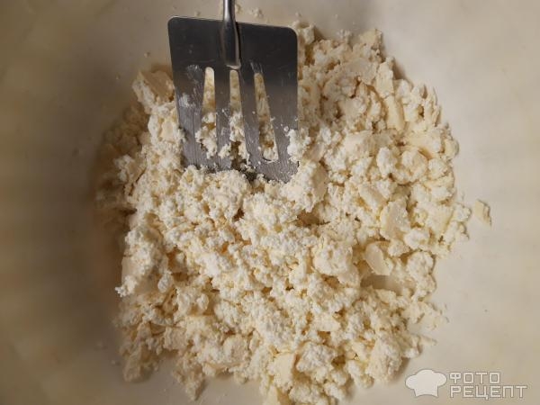 Рецепт: Печенье из творога - Вкусное печенье к чаю!