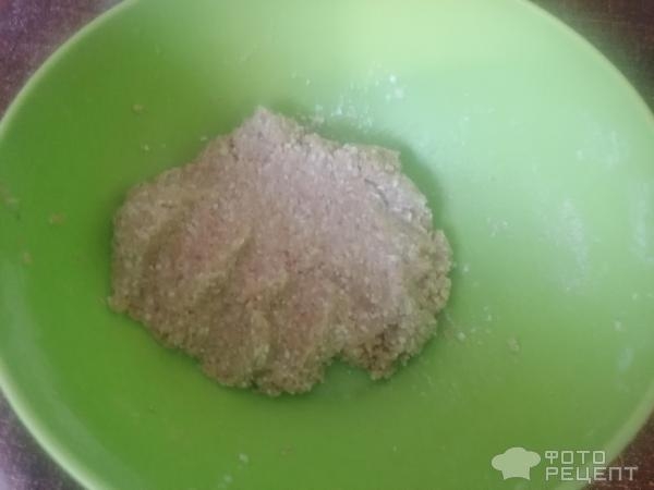 Рецепт: Печенье овсяное с творогом - на сливочном масле по-домашнему