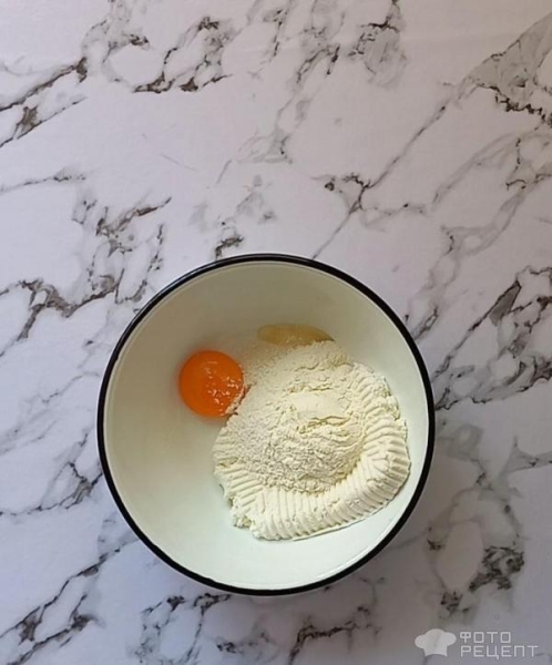 Рецепт: Печенье с творогом "Розочки" - красиво и просто