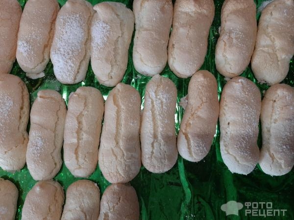 Рецепт: Печенье Савоярди - В духовке