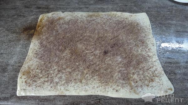 Рецепт: Печенье "Улитки" из дрожжевого слоеного теста - быстрое и простое приготовление. Рецепт: Печенье "Улитки" из дрожжевого слоеного теста - быстрое и простое приготовление.