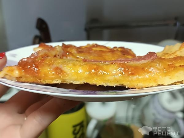 Рецепт: Пицца из дрожжевого теста - Начинку выбирайте сами