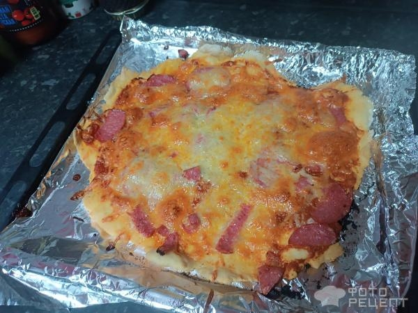 Рецепт: Пицца из дрожжевого теста - Начинку выбирайте сами