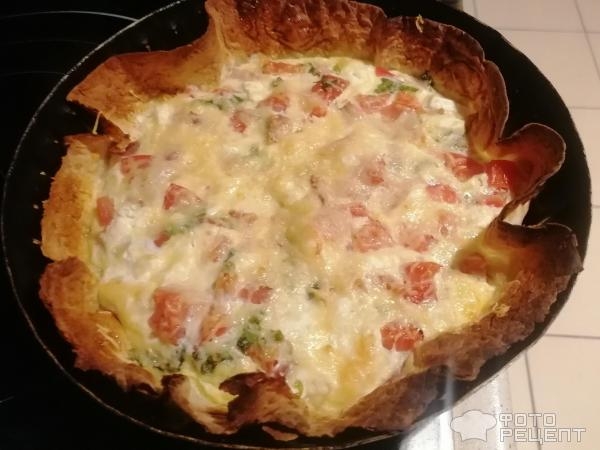 Рецепт: Пицца на основе из лаваша - быстрый, вкусный и сытный завтрак Рецепт: Пицца на основе из лаваша - быстрый, вкусный и сытный завтрак