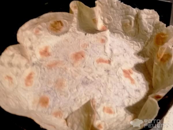 Рецепт: Пицца на основе из лаваша - быстрый, вкусный и сытный завтрак Рецепт: Пицца на основе из лаваша - быстрый, вкусный и сытный завтрак