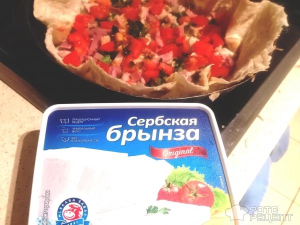 Рецепт: Пицца на основе из лаваша - быстрый, вкусный и сытный завтрак Рецепт: Пицца на основе из лаваша - быстрый, вкусный и сытный завтрак