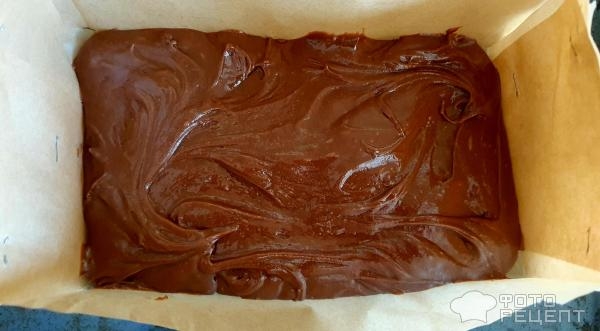 Рецепт: Пирог Брауни - брауни из шоколадной пасты Рецепт: Пирог Брауни - брауни из шоколадной пасты