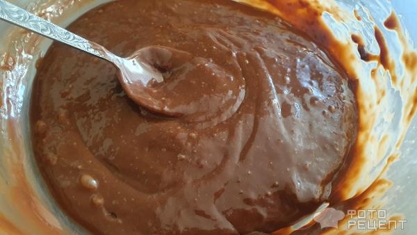 Рецепт: Пирог Брауни - брауни из шоколадной пасты Рецепт: Пирог Брауни - брауни из шоколадной пасты