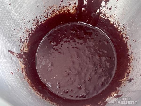 Рецепт: Пирог Брауни - с грушей и без какао Рецепт: Пирог Брауни - с грушей и без какао