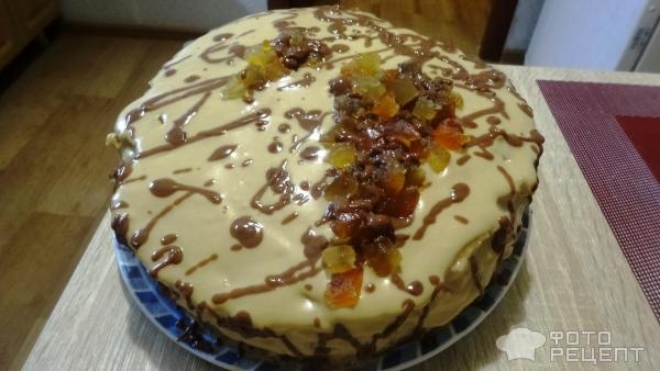 Рецепт: Пирог из манной крупы - Простой, сытный пирог.