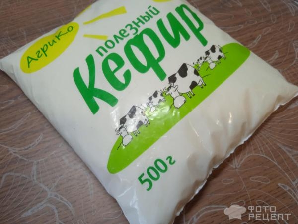 Рецепт: Пирог на кефире - с зелёным луком Рецепт: Пирог на кефире - с зелёным луком