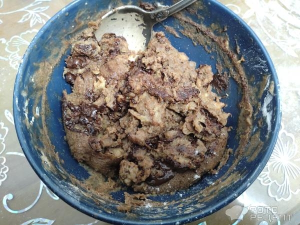 Рецепт: Пирог с замороженными ягодами - с бананами и какао Рецепт: Пирог с замороженными ягодами - с бананами и какао