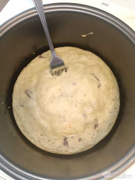 Рецепт: Пирог в мультиварке - С кефиром, чиа, замороженными фруктами и протеином Рецепт: Пирог в мультиварке - С кефиром, чиа, замороженными фруктами и протеином