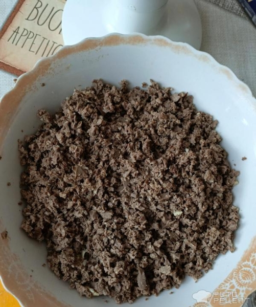 Рецепт: Пирожки с начинкой из свиного сердца - В духовке с жареным луком