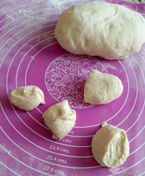 Рецепт: Пирожки с начинкой из свиного сердца - В духовке с жареным луком