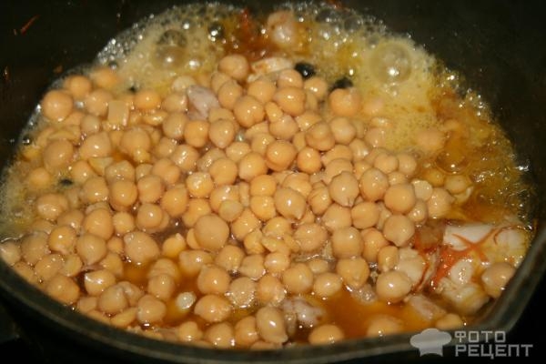 Рецепт: Плов на любителя - С нутом и тыквой Рецепт: Плов на любителя - С нутом и тыквой